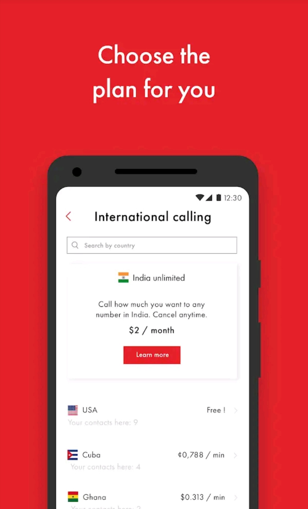 Rebtel international calling app for travelers